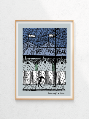 PLAKAT "Rainy nights"