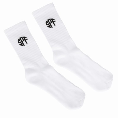 SKARPETKI SPF cushioned white